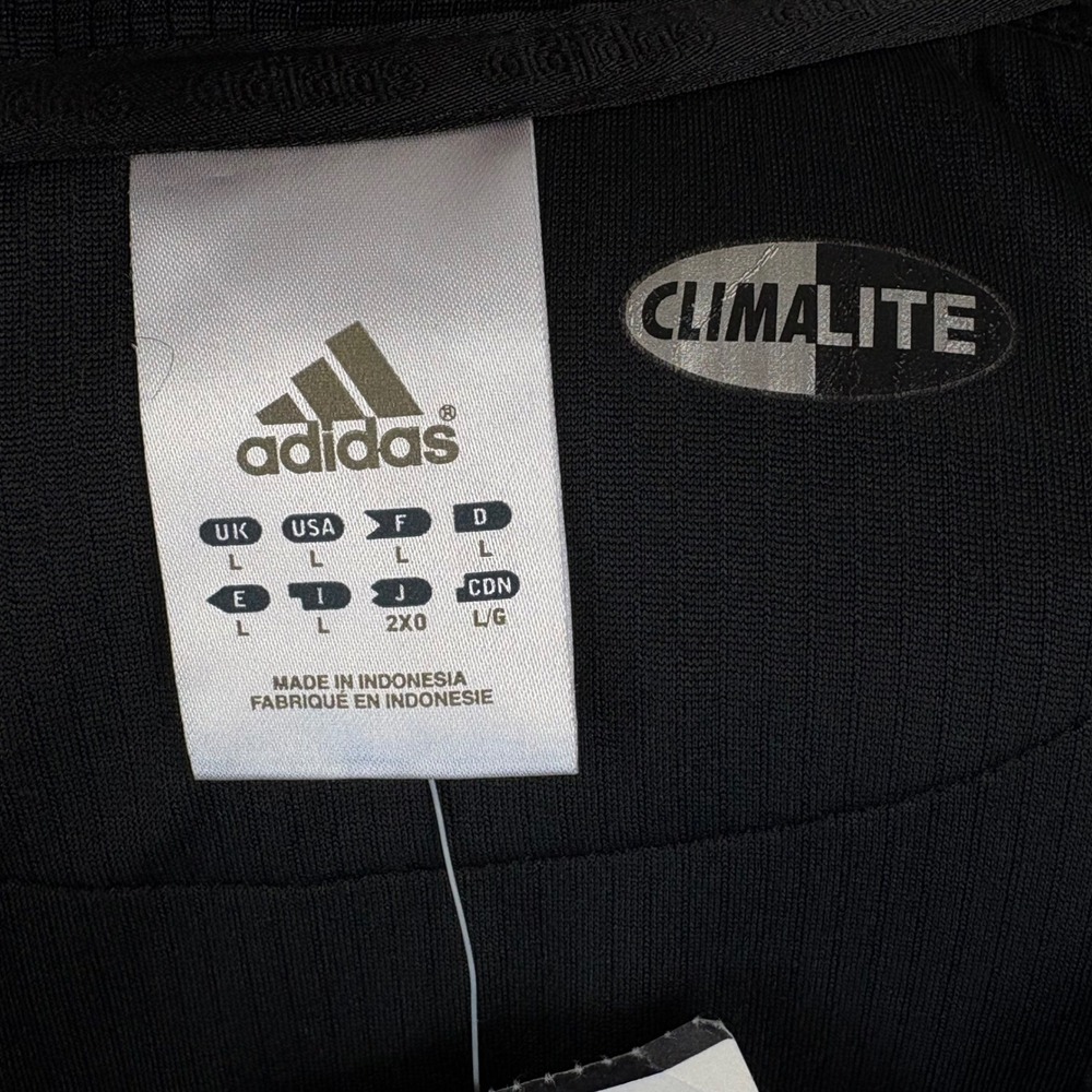 Adidas Mens Climalite Louisville Basketball Full Button Down Polo Shirt Black Lg - Picture 5 of 6
